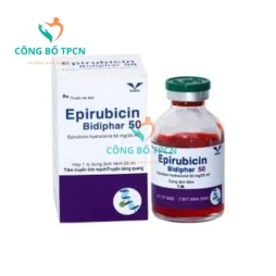 Epirubicin Bidiphar 50 - Thuốc điều trị ung thư hiệu quả